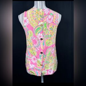 Lilly Pulitzer Light Blue Top and print bundle both 100% silk